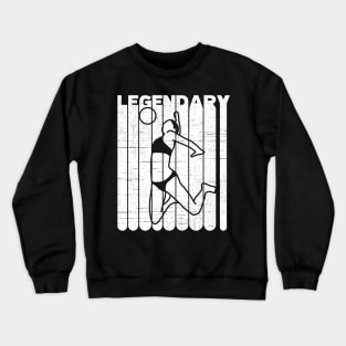 Volleyball Legendary Player Crewneck Sweatshirt